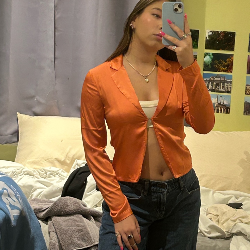 Princess Polly Ryle Top in Orange - Picture 3 of 8